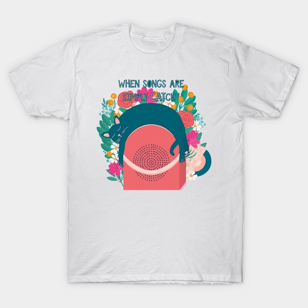 CATCHY SONGS T-Shirt by tizicav